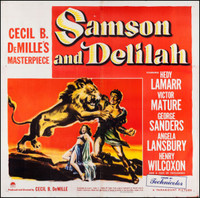 Samson and Delilah  movie poster (1949 ) Longsleeve T-shirt #1300995