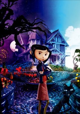 Coraline movie poster (2009) tote bag