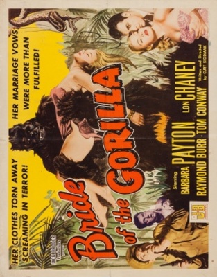 Bride of the Gorilla movie poster (1951) tote bag