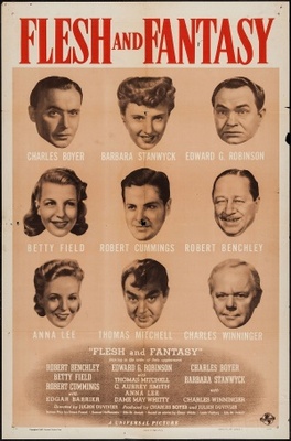 Flesh and Fantasy movie poster (1943) tote bag