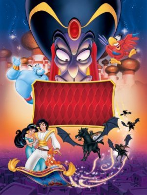 The Return of Jafar movie poster (1994) mouse pad