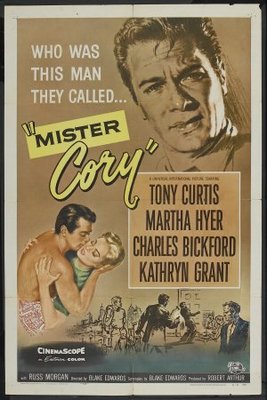 Mister Cory movie poster (1957) hoodie