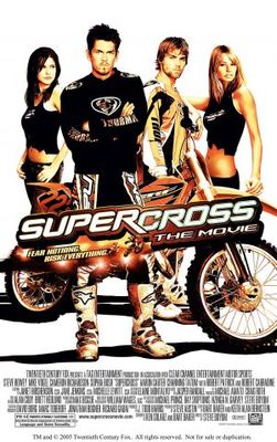 Supercross movie poster (2005) tote bag