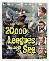 20000 Leagues Under the Sea movie poster (1954) Tank Top #669256