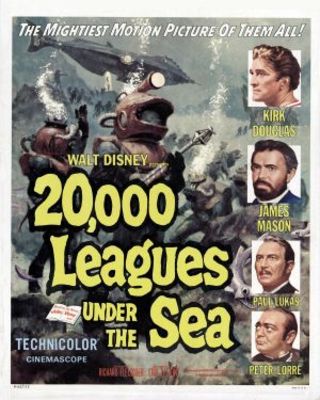 20000 Leagues Under the Sea movie poster (1954) Sweatshirt