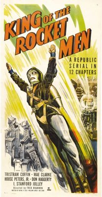 King of the Rocket Men movie poster (1949) tote bag