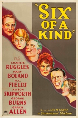 Six of a Kind movie poster (1934) Longsleeve T-shirt