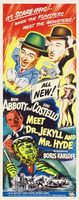 Abbott and Costello Meet Dr. Jekyll and Mr. Hyde movie poster (1953) Sweatshirt #664863