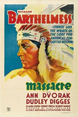 Massacre movie poster (1934) mouse pad