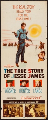The True Story of Jesse James movie poster (1957) hoodie