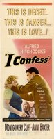 I Confess movie poster (1953) Sweatshirt #669740