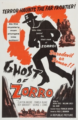 Ghost of Zorro movie poster (1959) hoodie