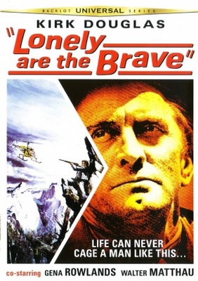 Lonely Are the Brave movie poster (1962) mouse pad