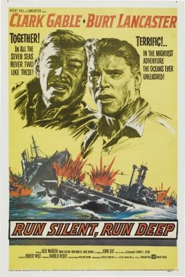 Run Silent Run Deep movie poster (1958) mouse pad