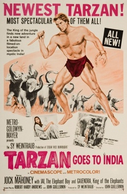 Tarzan Goes to India movie poster (1962) calendar