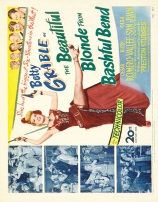 The Beautiful Blonde from Bashful Bend movie poster (1949) poster