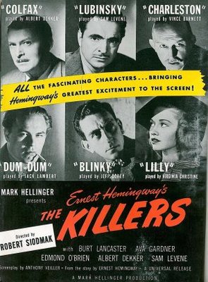 The Killers movie poster (1946) hoodie
