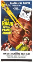 The Brain from Planet Arous movie poster (1957) t-shirt #MOV_21768ee8
