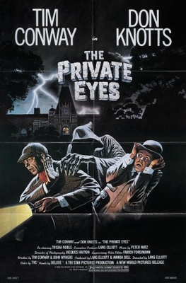 The Private Eyes movie poster (1981) Mouse Pad MOV_21a609f6