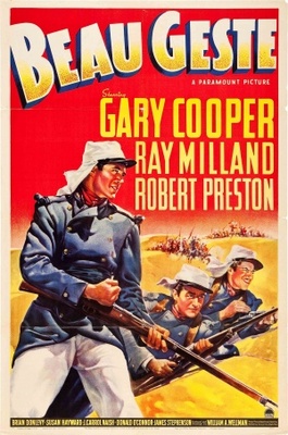 Beau Geste movie poster (1939) poster