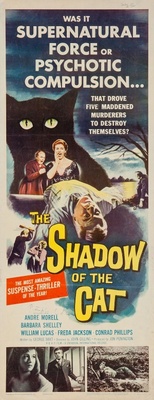 Shadow of the Cat movie poster (1961) poster