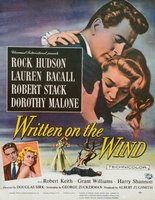 Written on the Wind movie poster (1956) Sweatshirt #703844