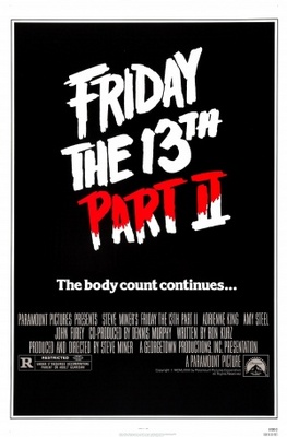 Friday the 13th Part 2 movie poster (1981) tote bag