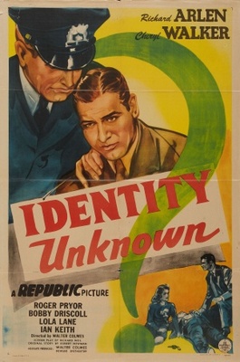 Identity Unknown movie poster (1945) Sweatshirt