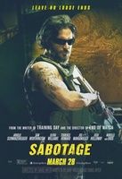 Sabotage movie poster (2014) Sweatshirt #1139235
