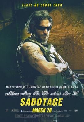 Sabotage movie poster (2014) tote bag #MOV_22041cc3