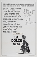 Dolce vita, La movie poster (1960) Longsleeve T-shirt #782866
