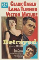 Betrayed movie poster (1954) t-shirt #MOV_2207fd19