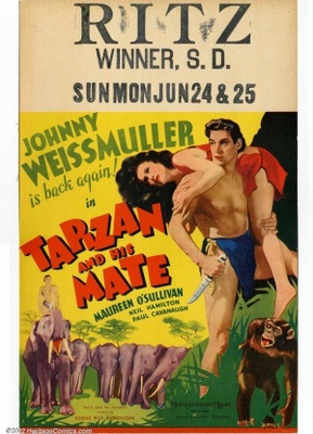Tarzan and His Mate movie poster (1934) Longsleeve T-shirt