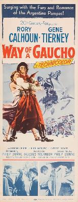 Way of a Gaucho movie posters (1952) poster