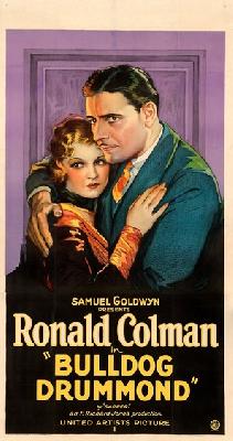 Bulldog Drummond movie posters (1929) tote bag