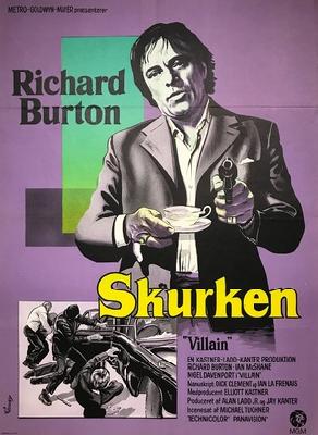 Villain movie posters (1971) tote bag