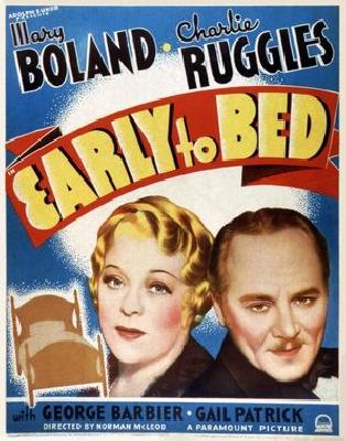 Early to Bed movie posters (1936) mouse pad