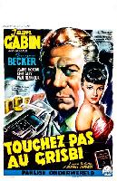 Touchez pas au grisbi movie posters (1954) tote bag #MOV_2235242