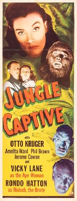 The Jungle Captive movie posters (1945) poster