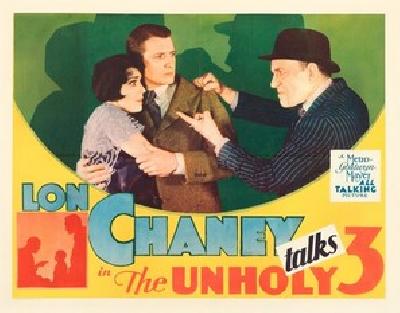 The Unholy Three movie posters (1930) poster