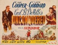 Unconquered movie posters (1947) hoodie #3678881
