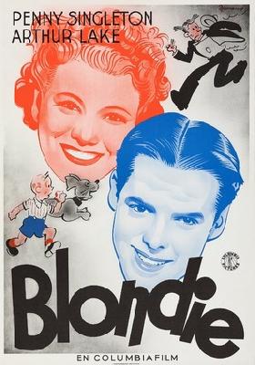 Blondie movie posters (1938) tote bag