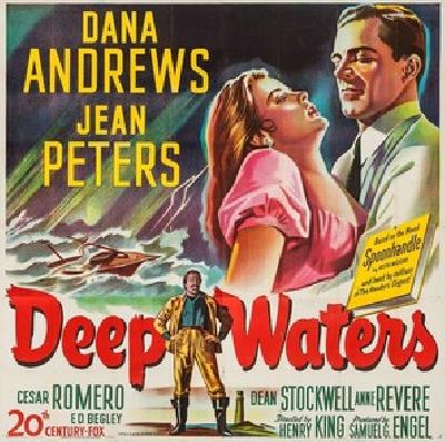 Deep Waters movie posters (1948) mouse pad