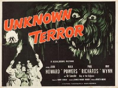 The Unknown Terror movie posters (1957) calendar