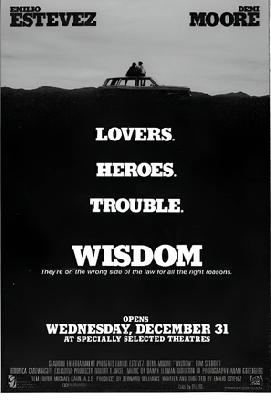 Wisdom movie posters (1986) Mouse Pad MOV_2244069