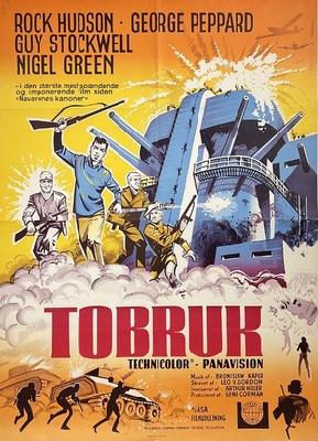Tobruk movie posters (1967) tote bag