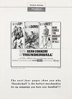 Thunderball movie poster (1965) Sweatshirt #1061385