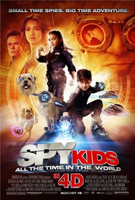 Spy Kids 4: All the Time in the World movie poster (2011) tote bag