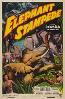 Elephant Stampede movie poster (1951) Mouse Pad MOV_225c6d50