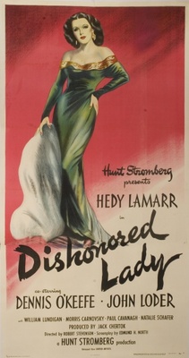Dishonored Lady movie poster (1947) tote bag
